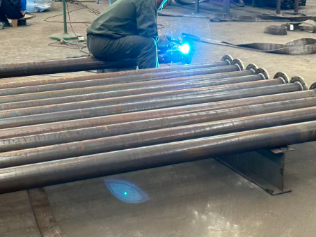 江苏20#无缝注浆管加工108*6钢花管棚管